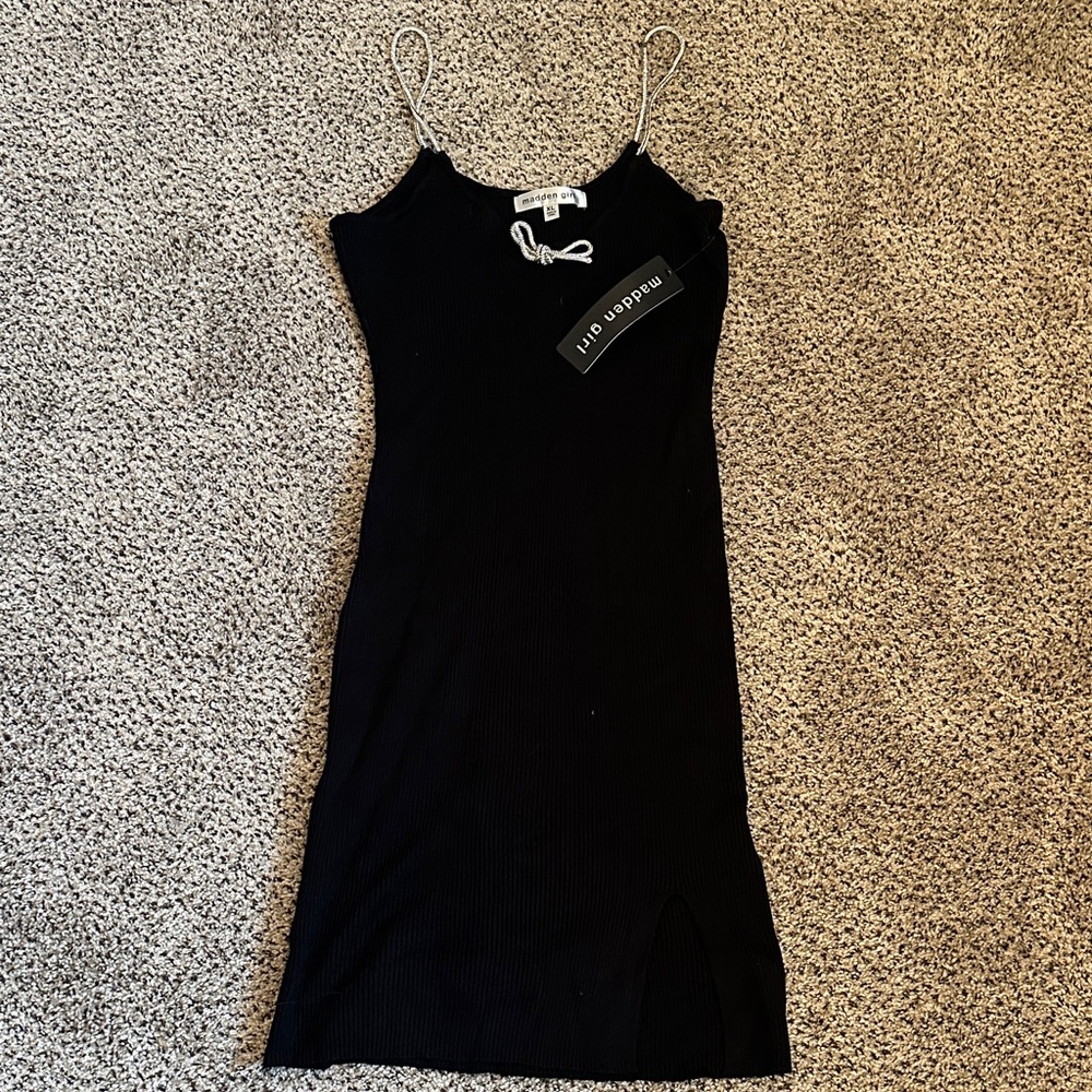 Madden Girl Black Mini Dress